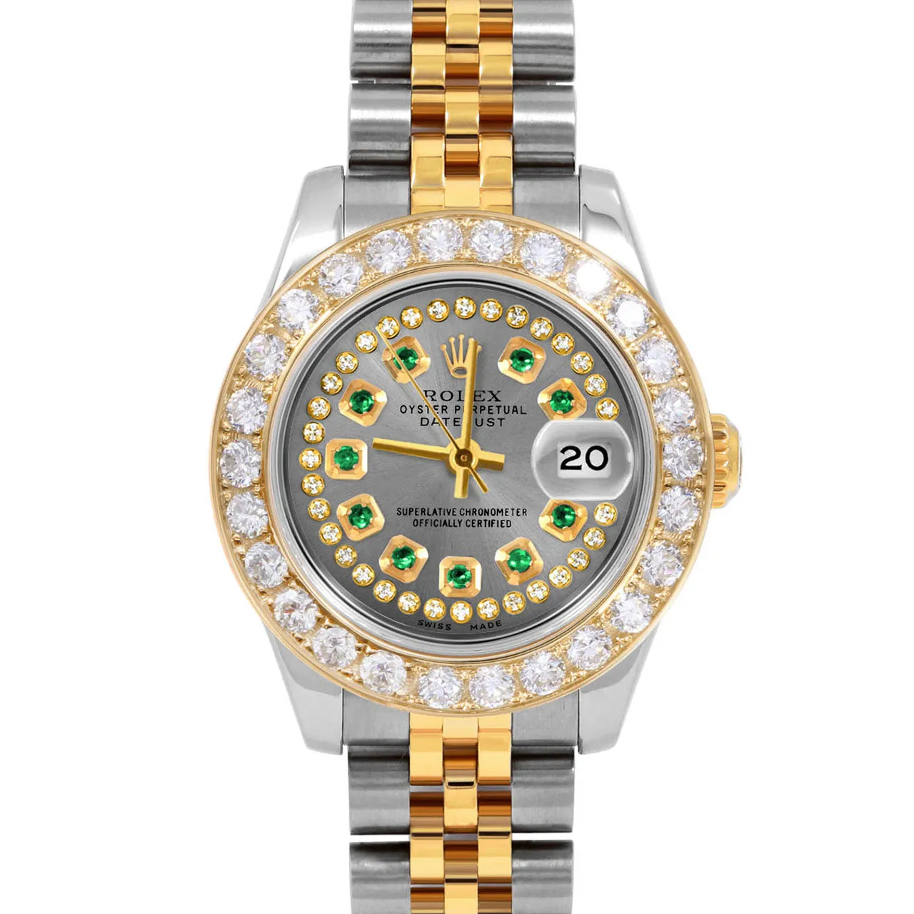 Rolex Datejust 26mm | 179173-SLT-STRE-2CT-JBL