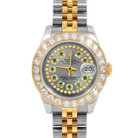 Rolex Datejust 26mm | 179173-SLT-STRE-2CT-JBL