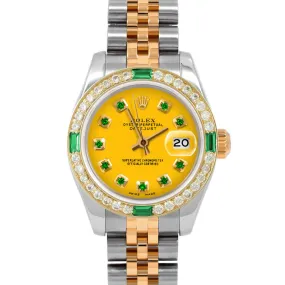 Rolex Datejust 26mm | 179173-YLW-EMD-AM-4EMD-JBL