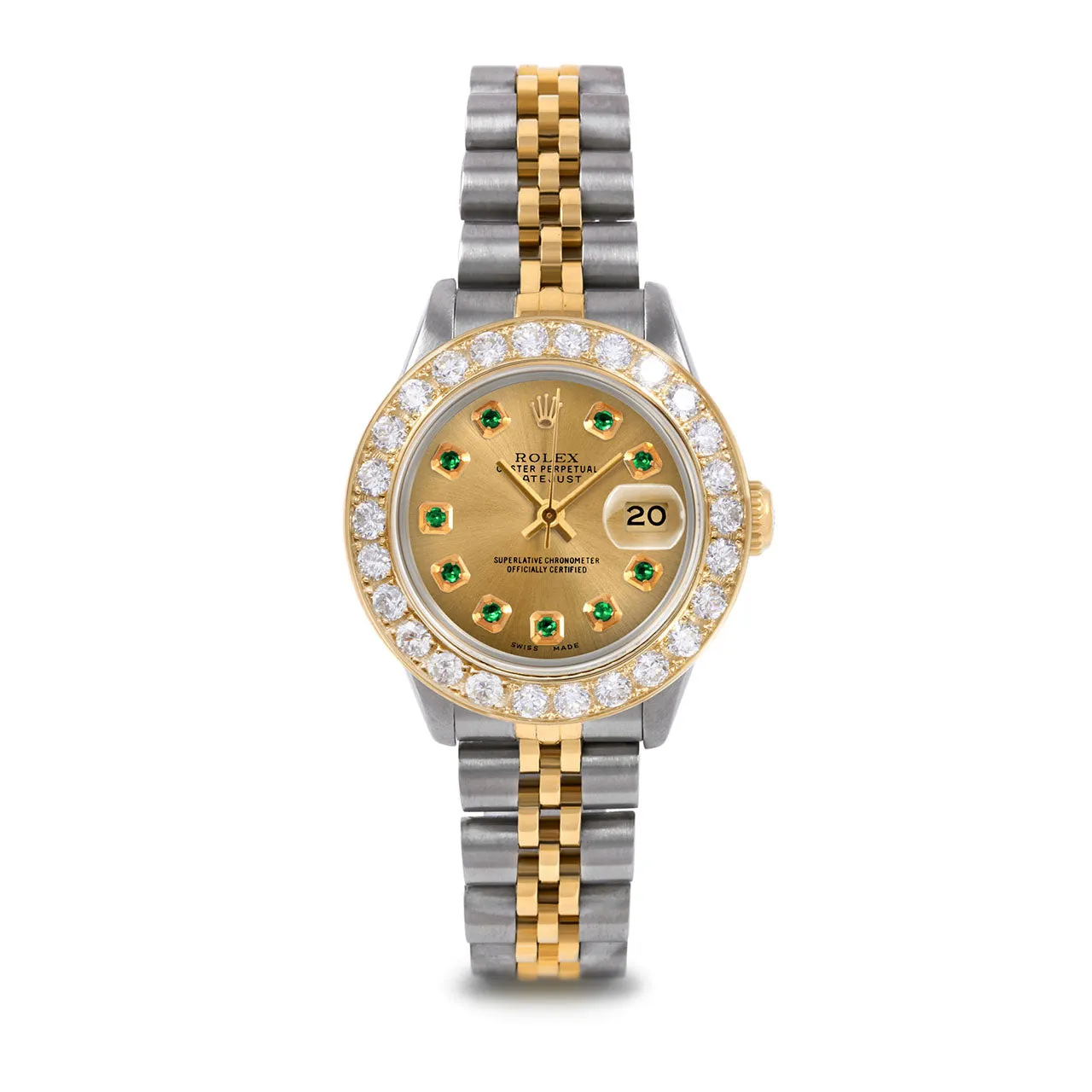 Rolex Datejust 26mm | 6917-TT-CHM-EMD-AM-2CT-JBL