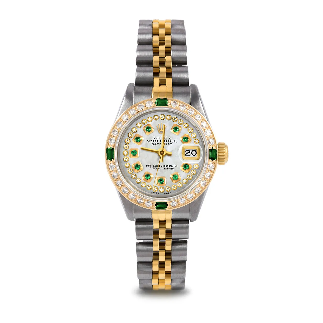 Rolex Datejust 26mm | 6917-TT-WMOP-STRE-4EMD-JBL