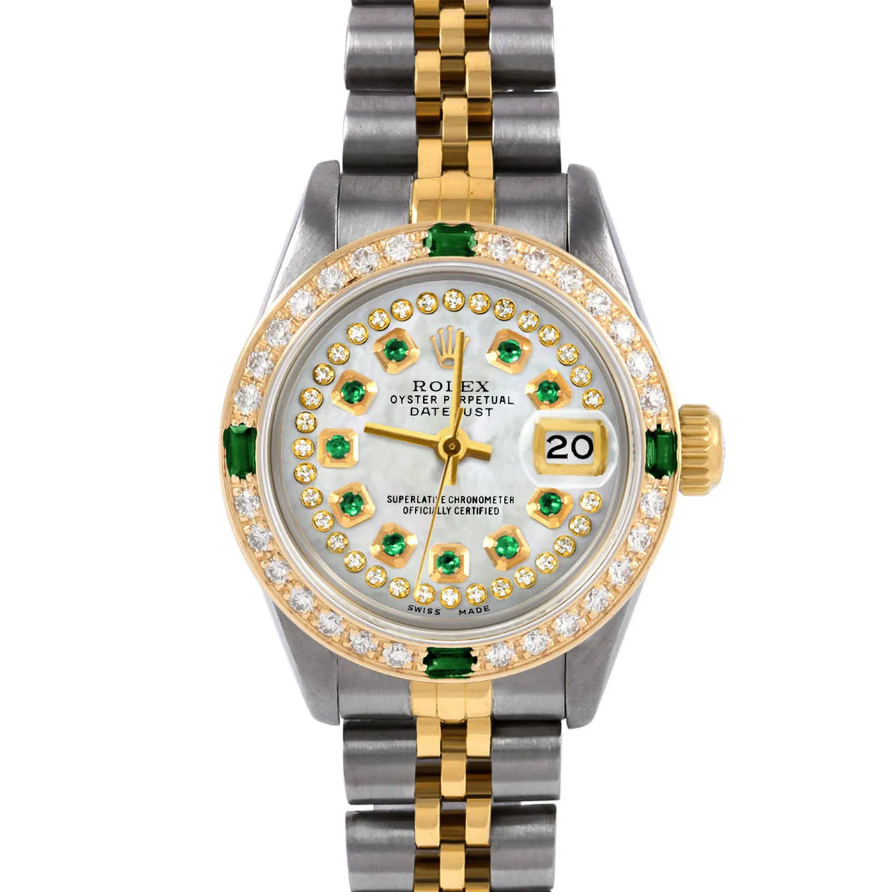 Rolex Datejust 26mm | 6917-TT-WMOP-STRE-4EMD-JBL
