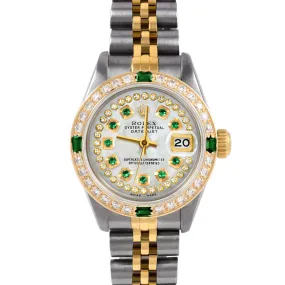 Rolex Datejust 26mm | 6917-TT-WMOP-STRE-4EMD-JBL