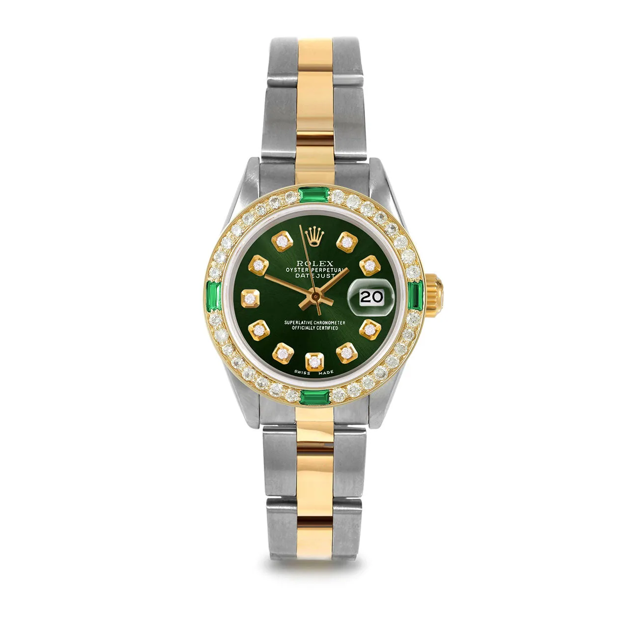 Rolex Datejust 26mm | 69173-GRN-DIA-AM-4EMD-OYS