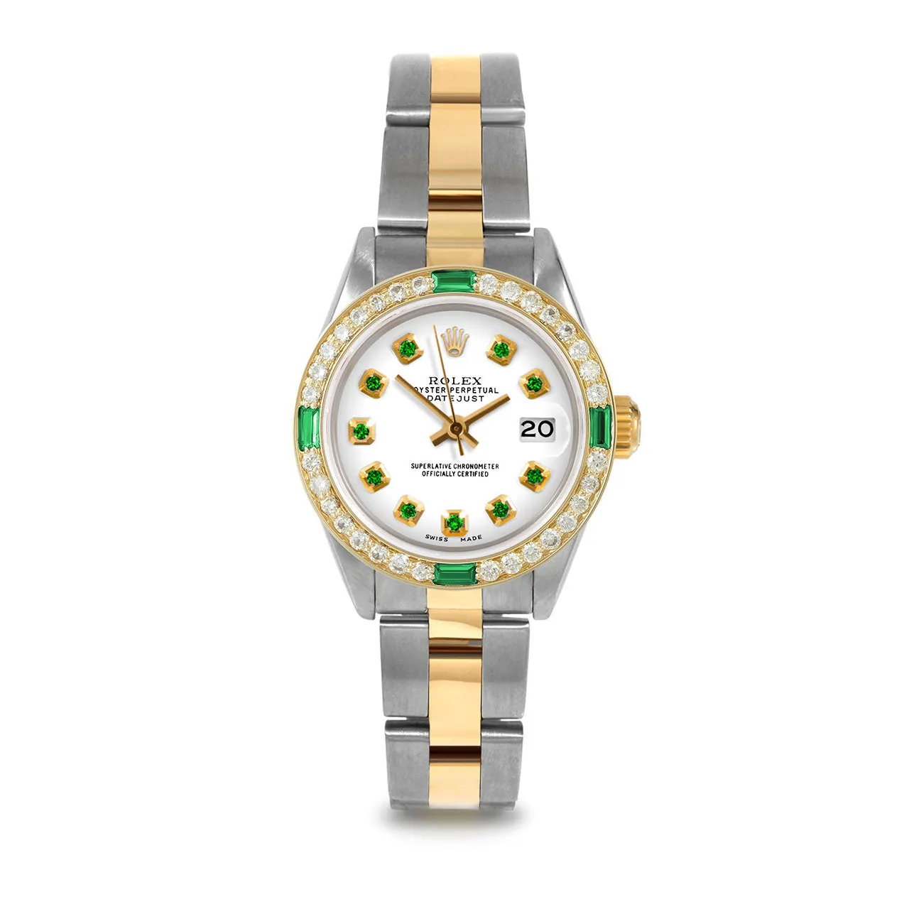 Rolex Datejust 26mm | 69173-WHT-EMD-AM-4EMD-OYS