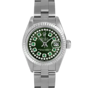 Rolex Datejust 26mm | 69174-GRN-STRE-FLT-OYS