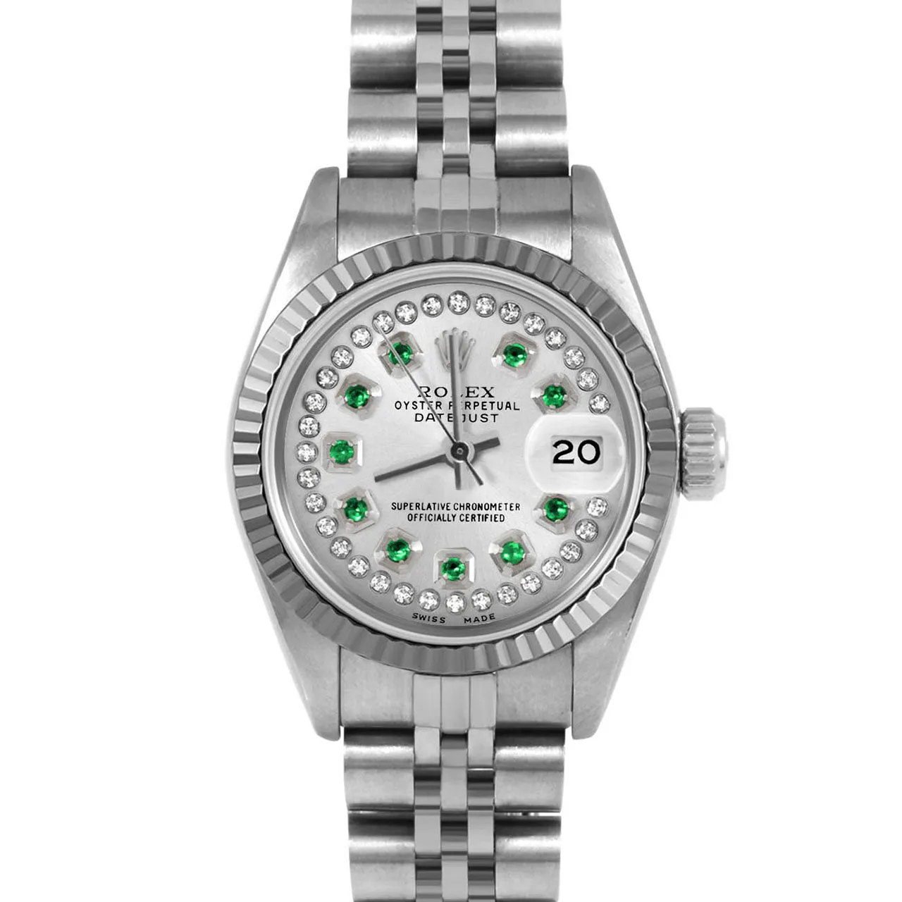Rolex Datejust 26mm | 69174-SLV-STRE-FLT-JBL