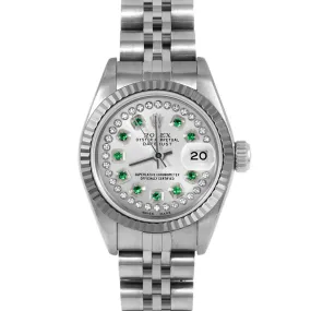 Rolex Datejust 26mm | 69174-SLV-STRE-FLT-JBL