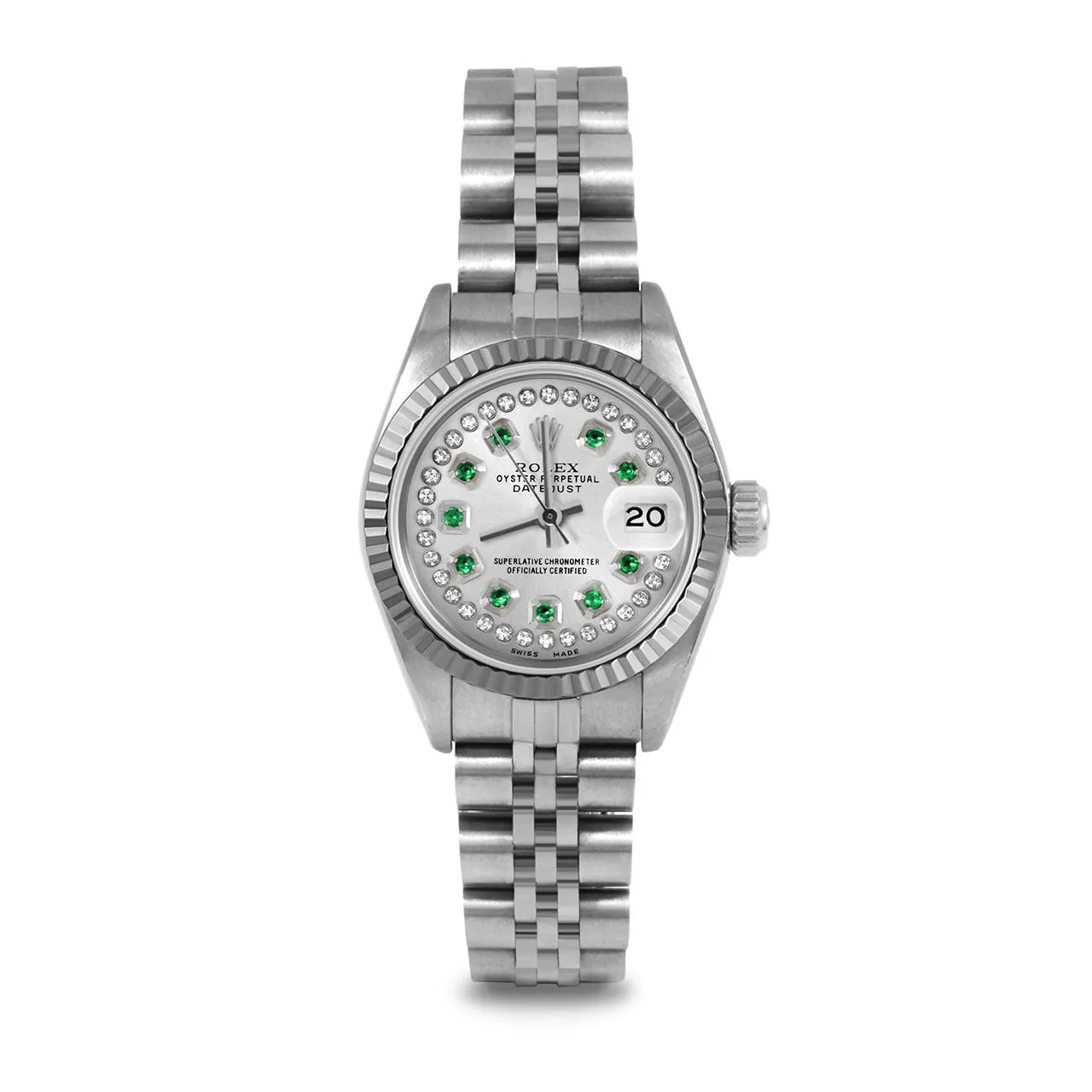 Rolex Datejust 26mm | 69174-SLV-STRE-FLT-JBL