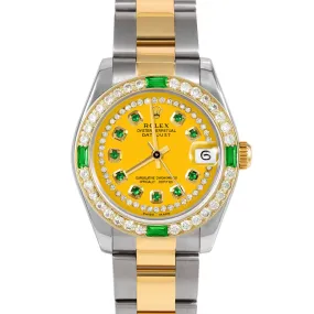 Rolex Datejust 31mm | 178273-YLW-STRE-4EMD-OYS