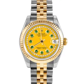 Rolex Datejust 31mm | 178273-YLW-STRE-FLT-JBL