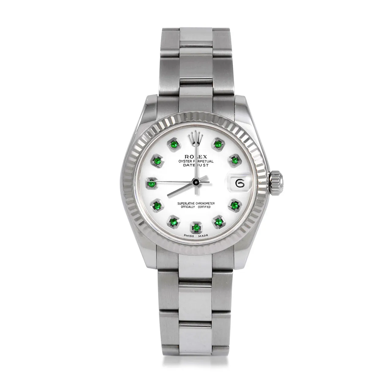Rolex Datejust 31mm | 178274-WHT-EMD-AM-FLT-OYS