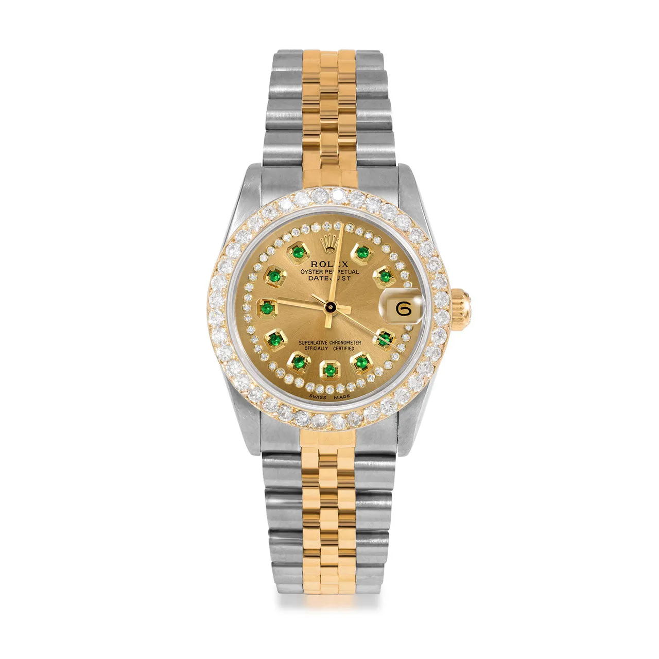 Rolex Datejust 31mm | 68273-CHM-STRE-2CT-JBL