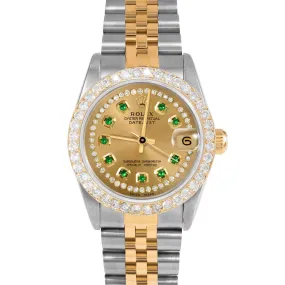 Rolex Datejust 31mm | 68273-CHM-STRE-2CT-JBL