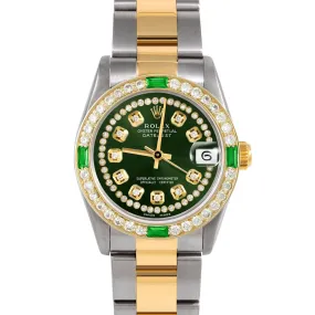 Rolex Datejust 31mm | 68273-GRN-STRD-4EMD-OYS