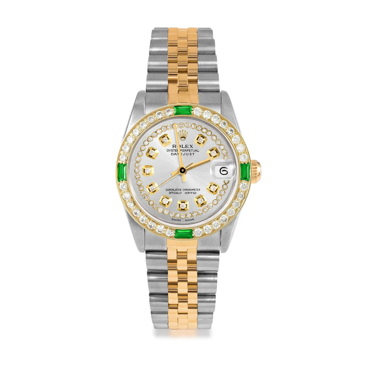 Rolex Datejust 31mm | 68273-SLV-STRD-4EMD-JBL