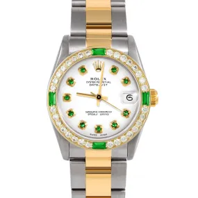 Rolex Datejust 31mm | 68273-WHT-EMD-AM-4EMD-OYS