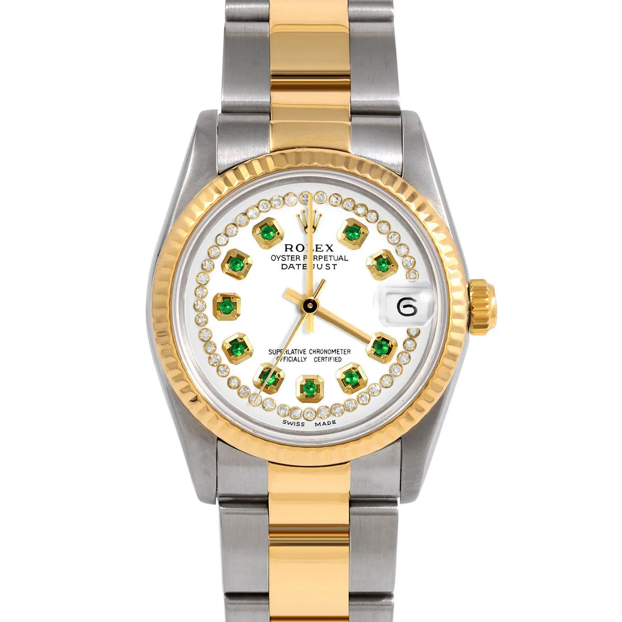 Rolex Datejust 31mm | 68273-WHT-STRE-FLT-OYS