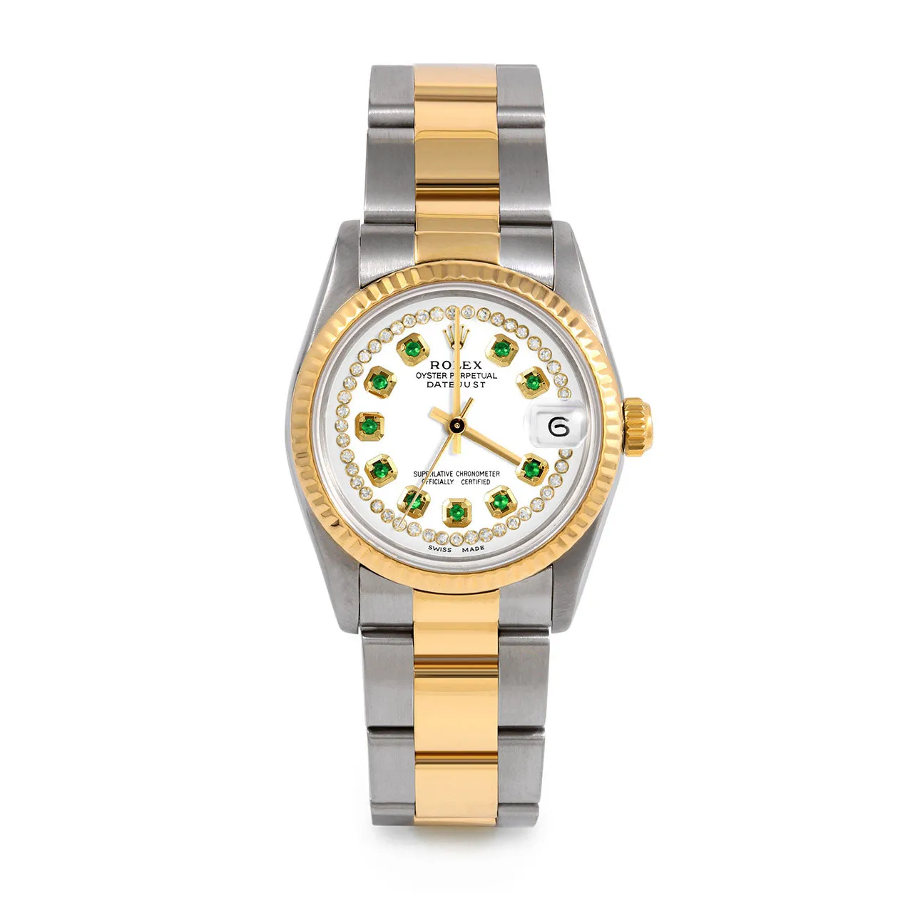 Rolex Datejust 31mm | 68273-WHT-STRE-FLT-OYS