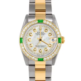 Rolex Datejust 31mm | 68273-WMOP-STRD-4EMD-OYS