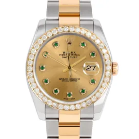 Rolex Datejust 36mm | 116233-CHM-EMD-AM-25CT-OYS