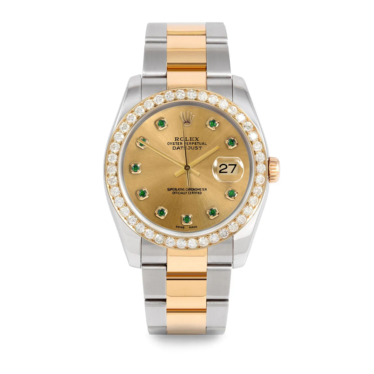 Rolex Datejust 36mm | 116233-CHM-EMD-AM-25CT-OYS