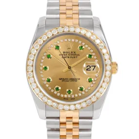 Rolex Datejust 36mm | 116233-CHM-STRE-25CT-JBL