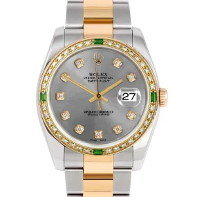 Rolex Datejust 36mm | 116233-SLT-DIA-AM-4EMD-OYS