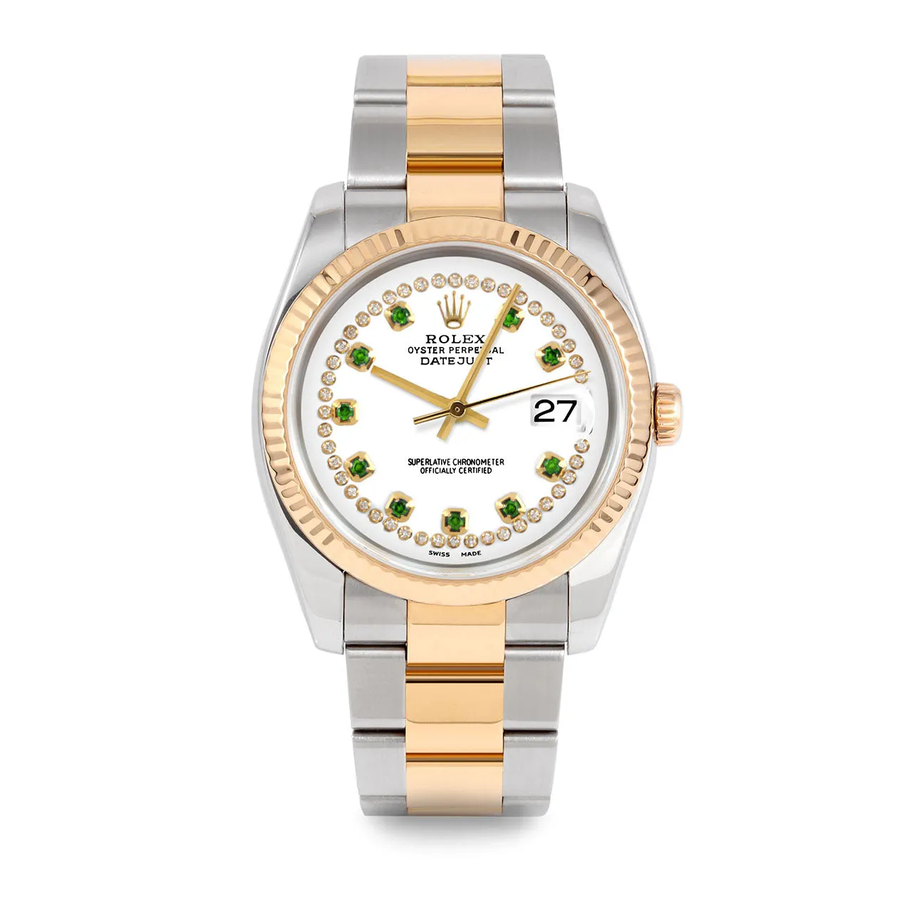 Rolex Datejust 36mm | 116233-WHT-STRE-FLT-OYS