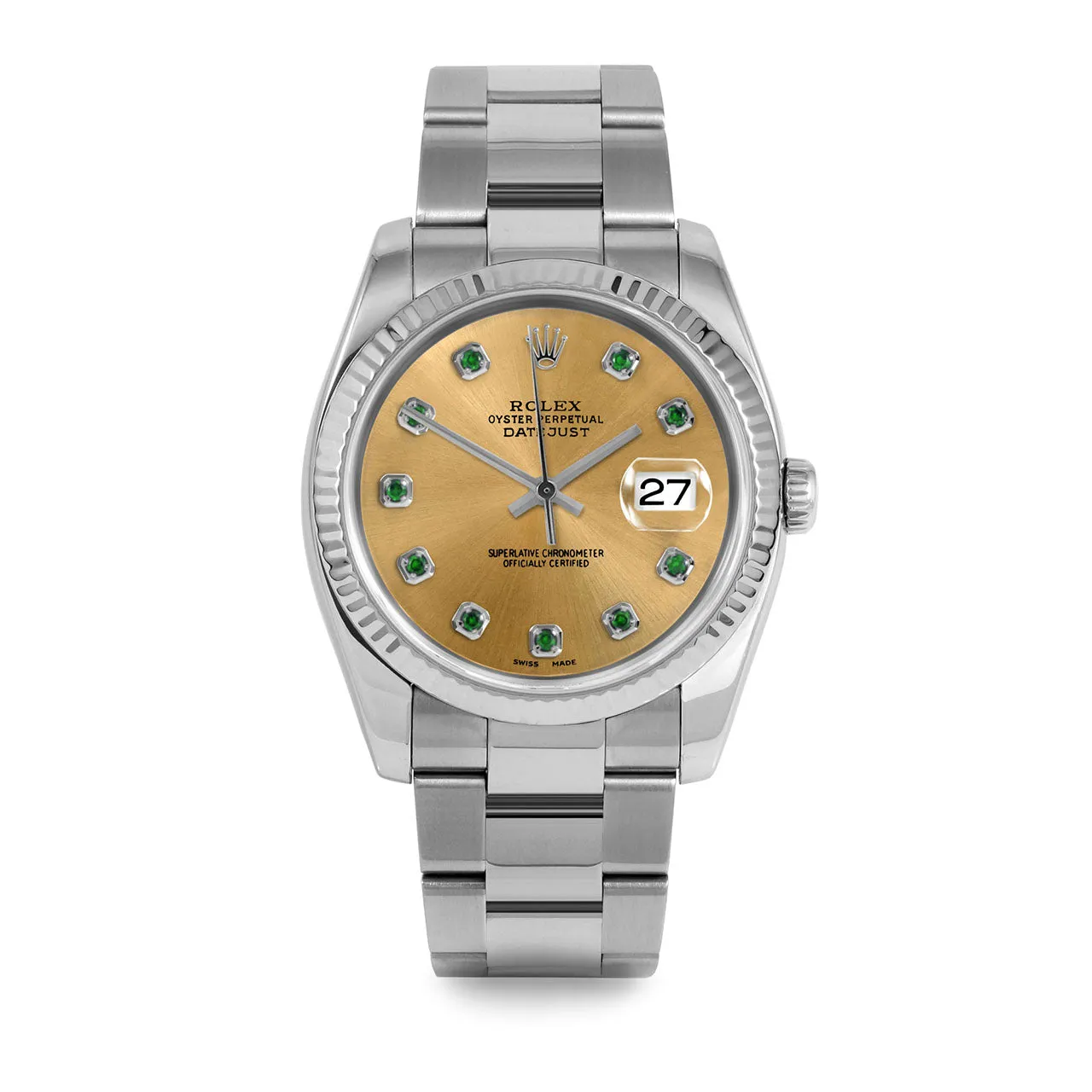 Rolex Datejust 36mm | 116234-CHM-EMD-AM-FLT-OYS