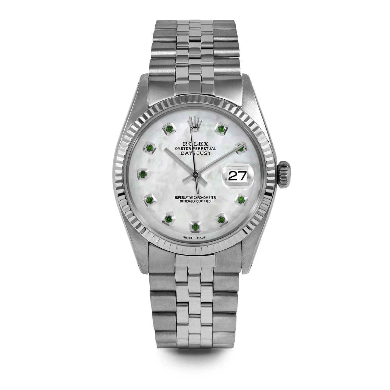 Rolex Datejust 36mm | 1601-SS-WMOP-EMD-AM-FLT-JBL