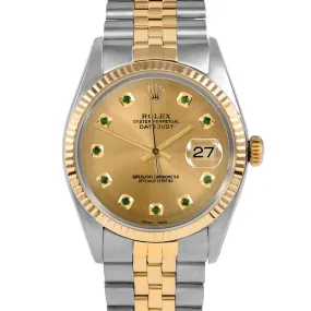 Rolex Datejust 36mm | 1601-TT-CHM-EMD-AM-FLT-JBL