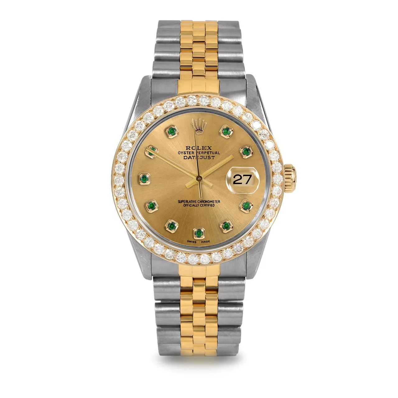 Rolex Datejust 36mm | 16013-CHM-EMD-AM-25CT-JBL