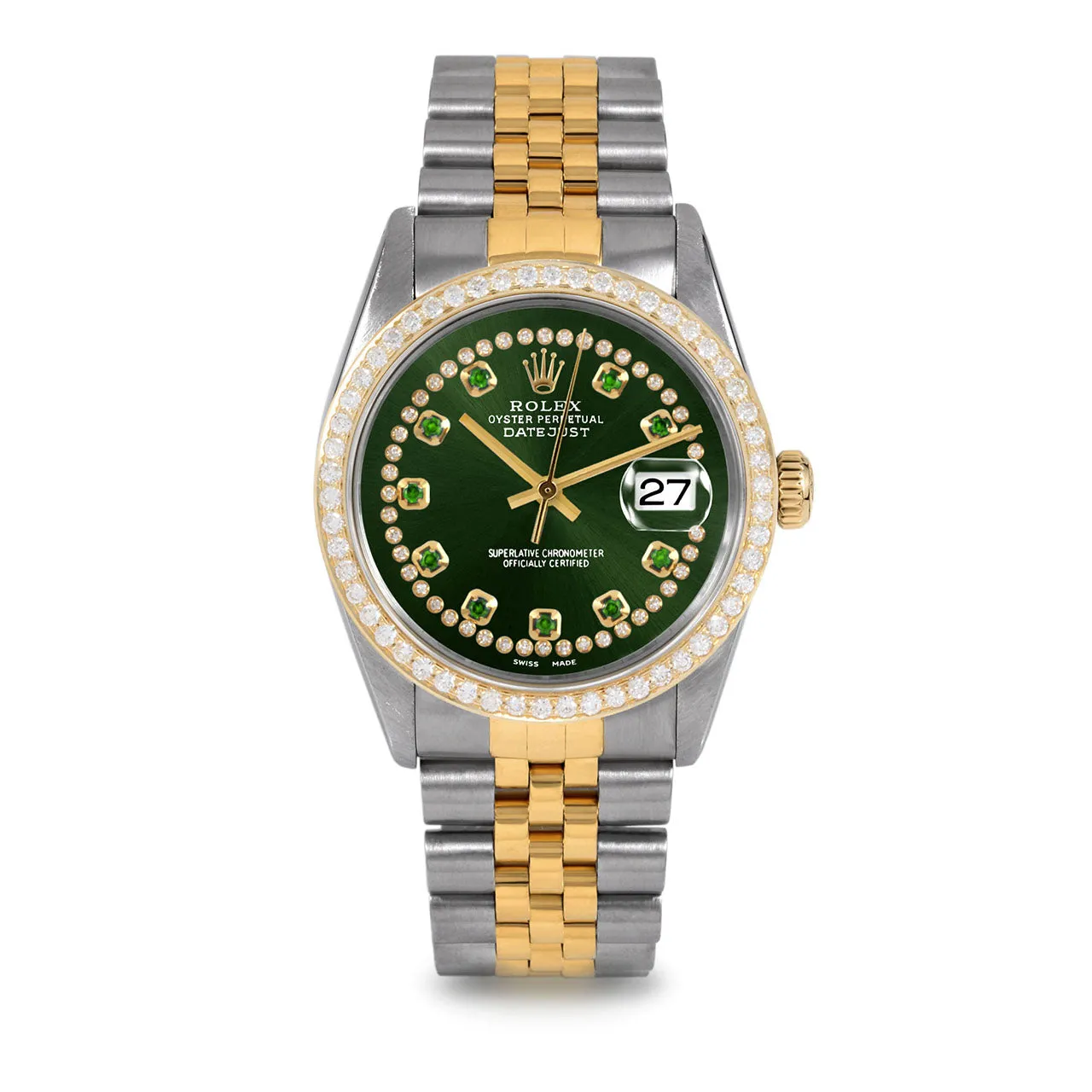 Rolex Datejust 36mm | 16013-GRN-STRE-BDS-JBL