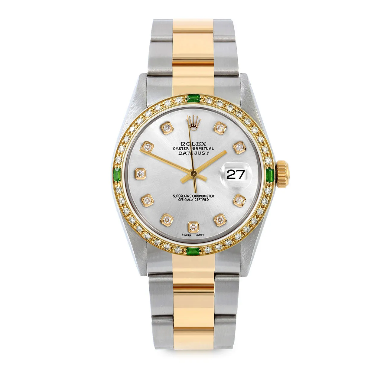 Rolex Datejust 36mm | 16013-SLV-DIA-AM-4EMD-OYS