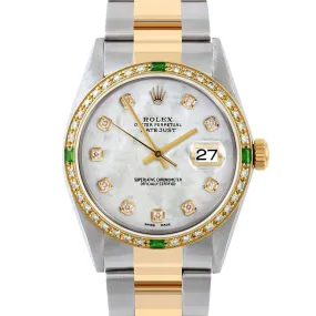Rolex Datejust 36mm | 16013-WMOP-DIA-AM-4EMD-OYS