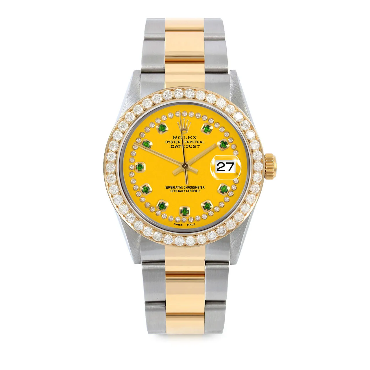 Rolex Datejust 36mm | 16013-YLW-STRE-25CT-OYS