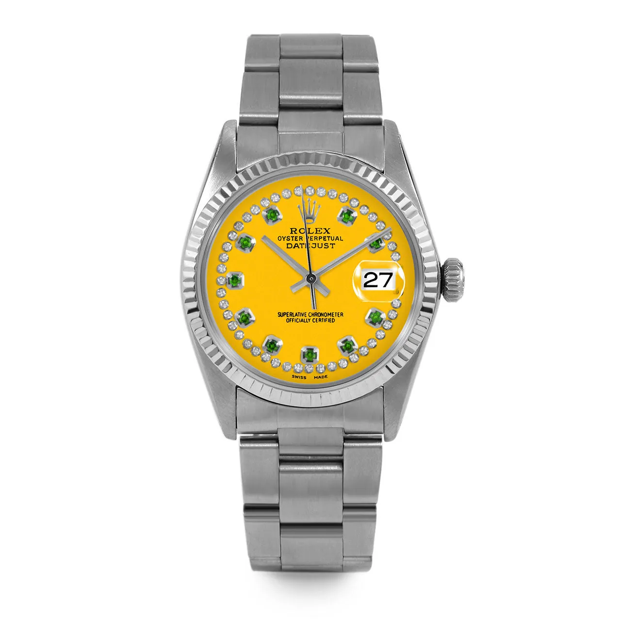 Rolex Datejust 36mm | 16014-YLW-STRE-FLT-OYS