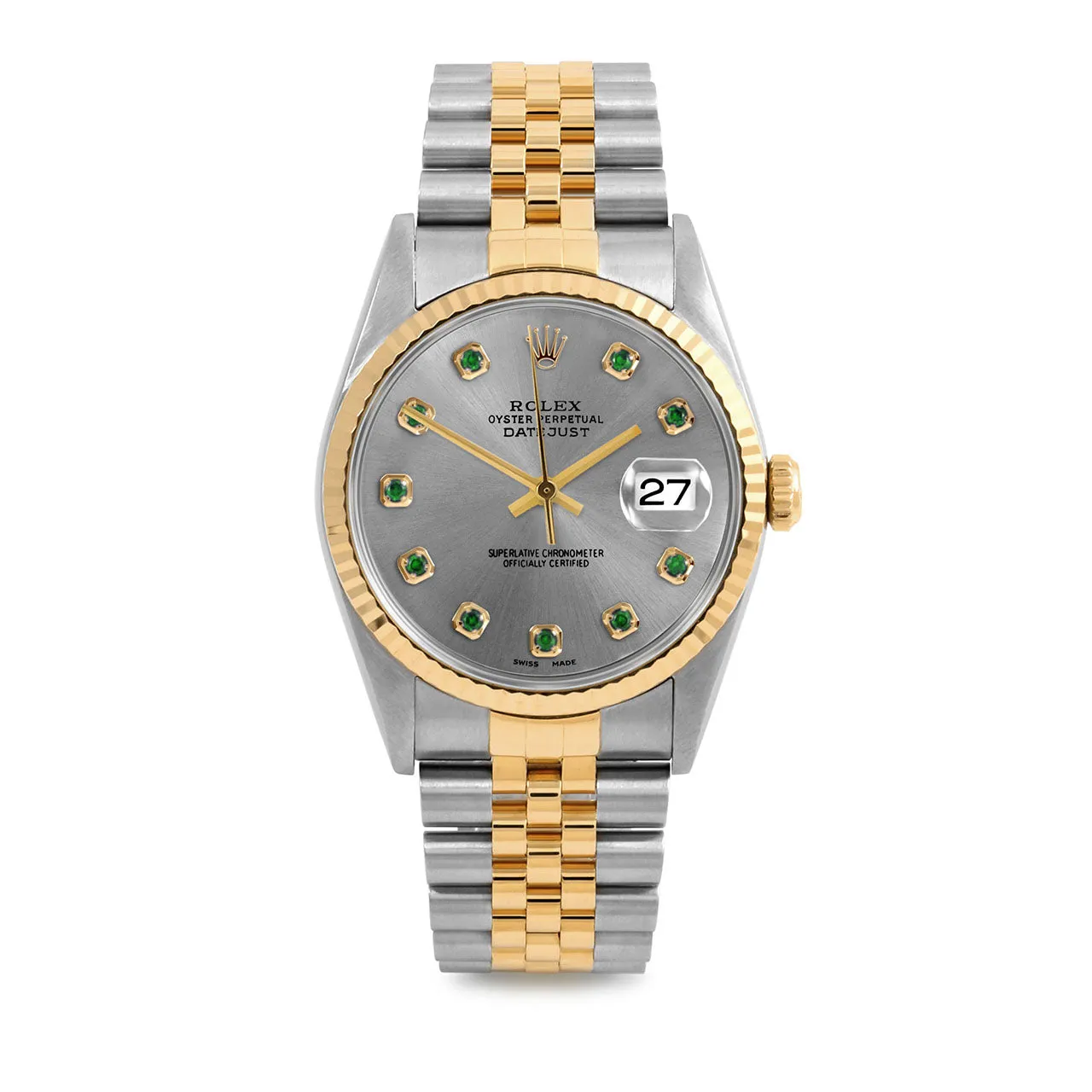 Rolex Datejust 36mm | 16233-SLT-EMD-AM-FLT-JBL