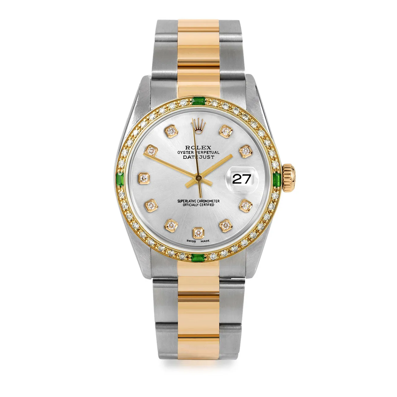 Rolex Datejust 36mm | 16233-SLV-DIA-AM-4EMD-OYS