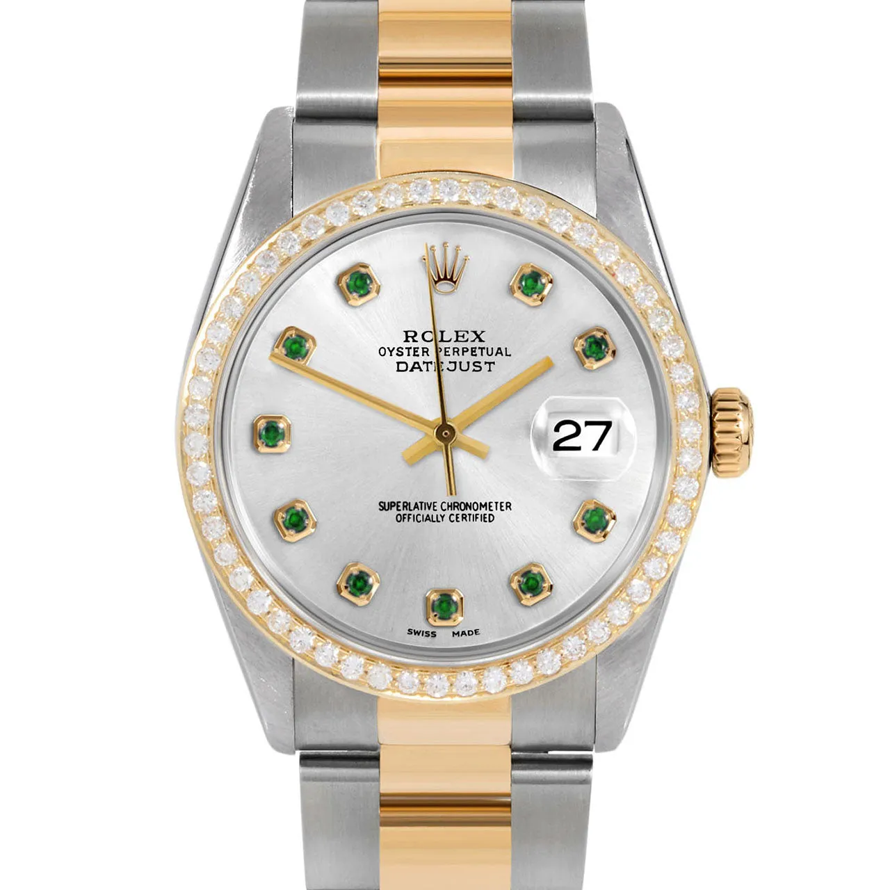 Rolex Datejust 36mm | 16233-SLV-EMD-AM-BDS-OYS