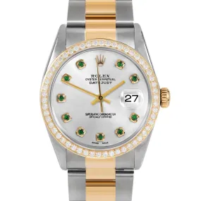 Rolex Datejust 36mm | 16233-SLV-EMD-AM-BDS-OYS