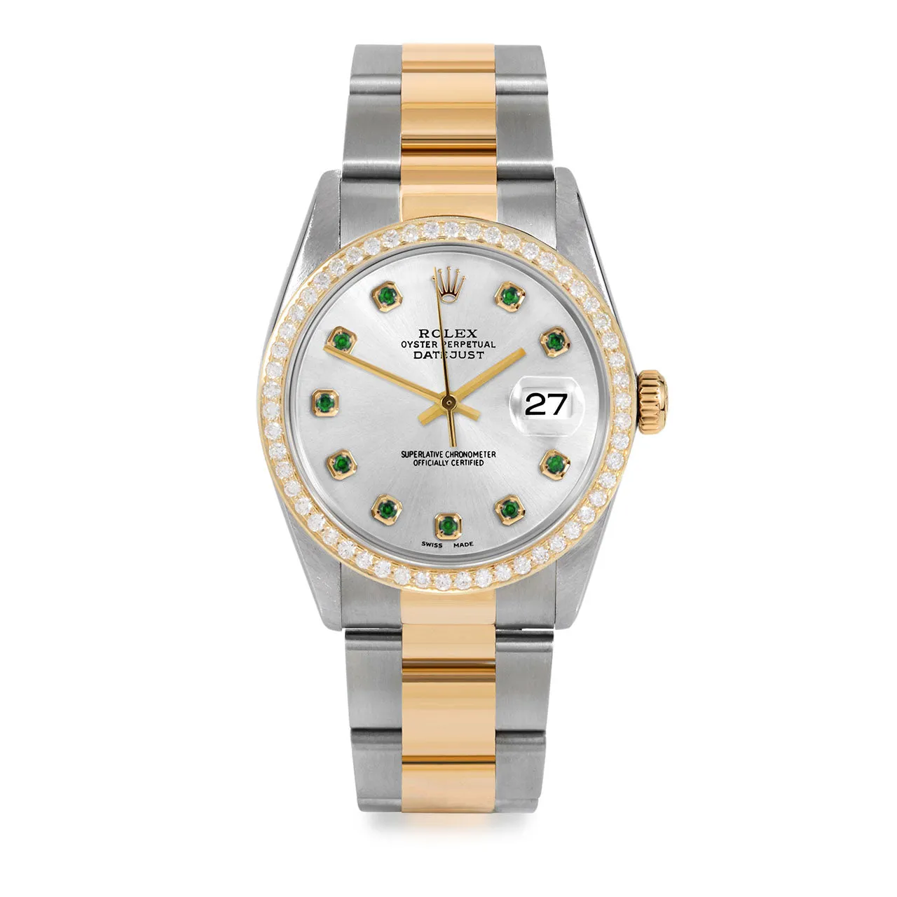Rolex Datejust 36mm | 16233-SLV-EMD-AM-BDS-OYS