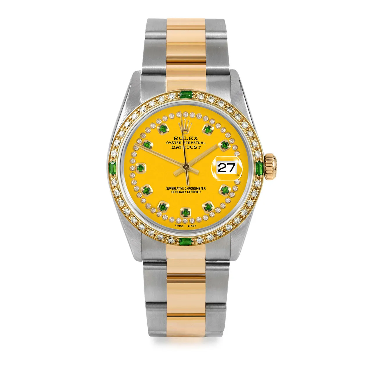 Rolex Datejust 36mm | 16233-YLW-STRE-4EMD-OYS
