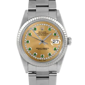 Rolex Datejust 36mm | 16234-CHM-STRE-FLT-OYS