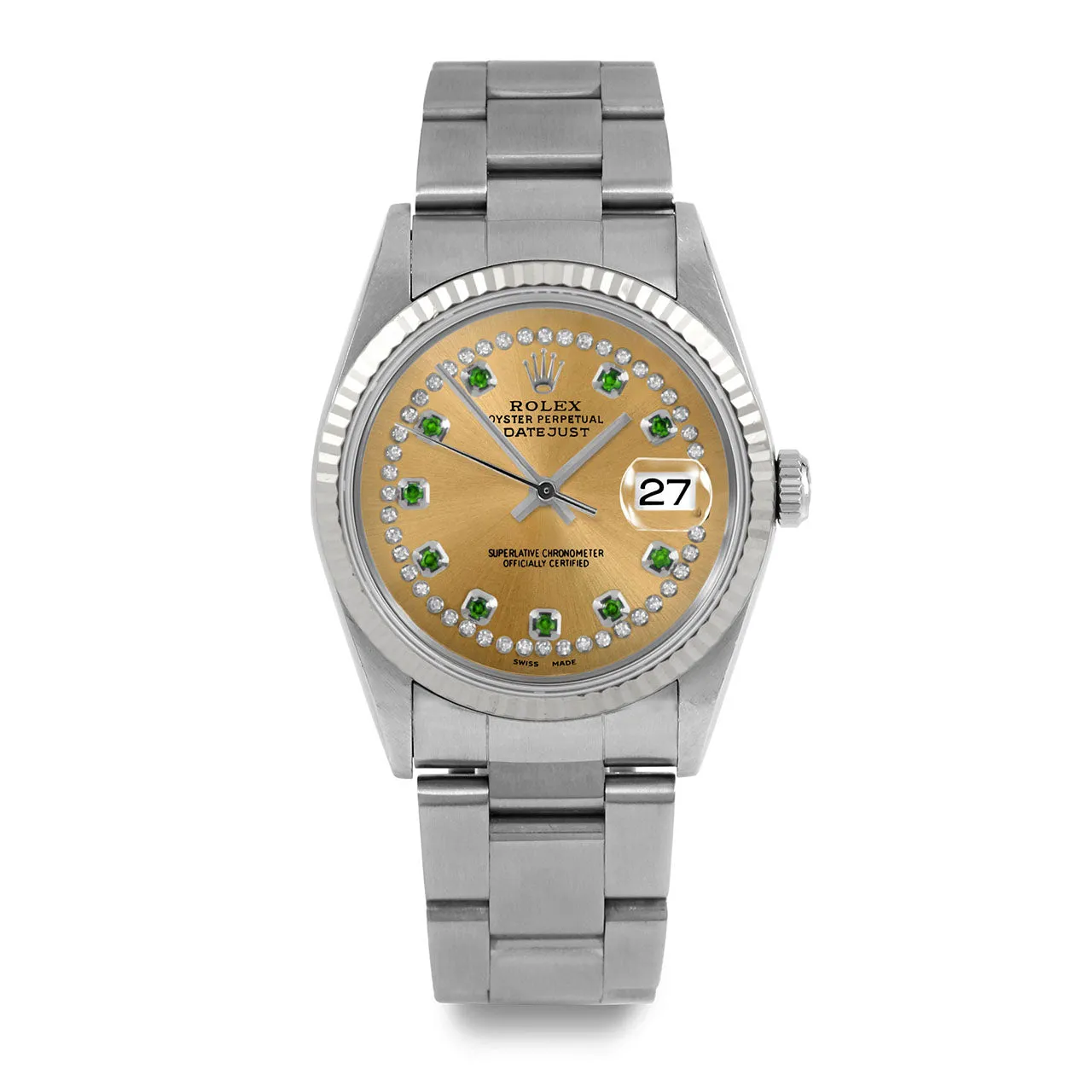 Rolex Datejust 36mm | 16234-CHM-STRE-FLT-OYS