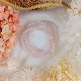 Rose Quartz Bracelet - 6mm #1