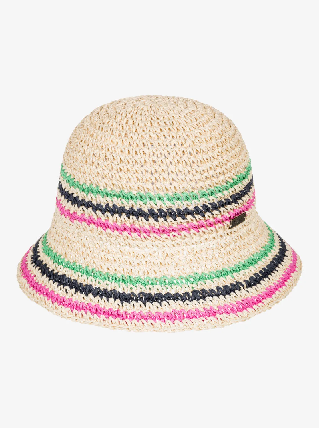 Roxy “Barrier Reef” Straw Bucket Hat