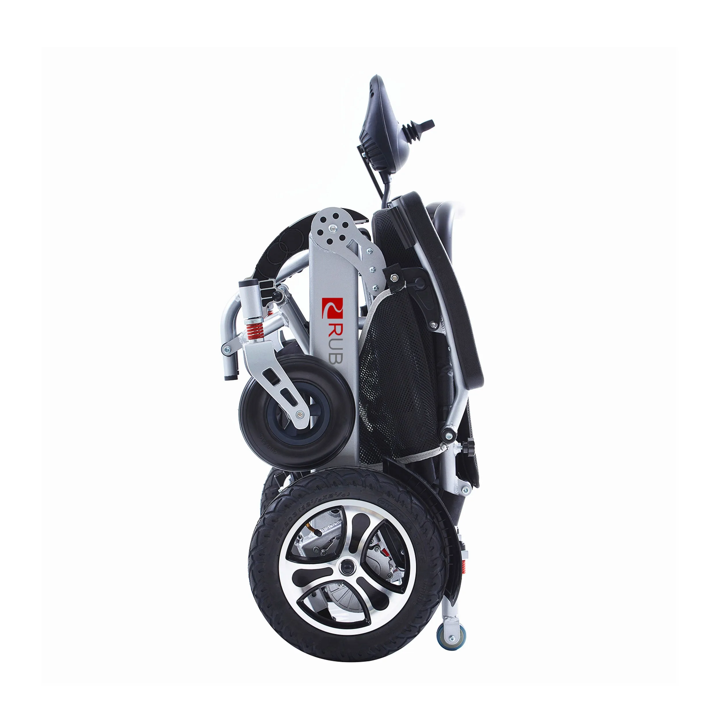 Rubicon DX14 - Longest Range Premium Electric Wheelchair for All-Terrain & Indoor Use | Foldable, Lightweight, Dual Motor Powered for Seniors