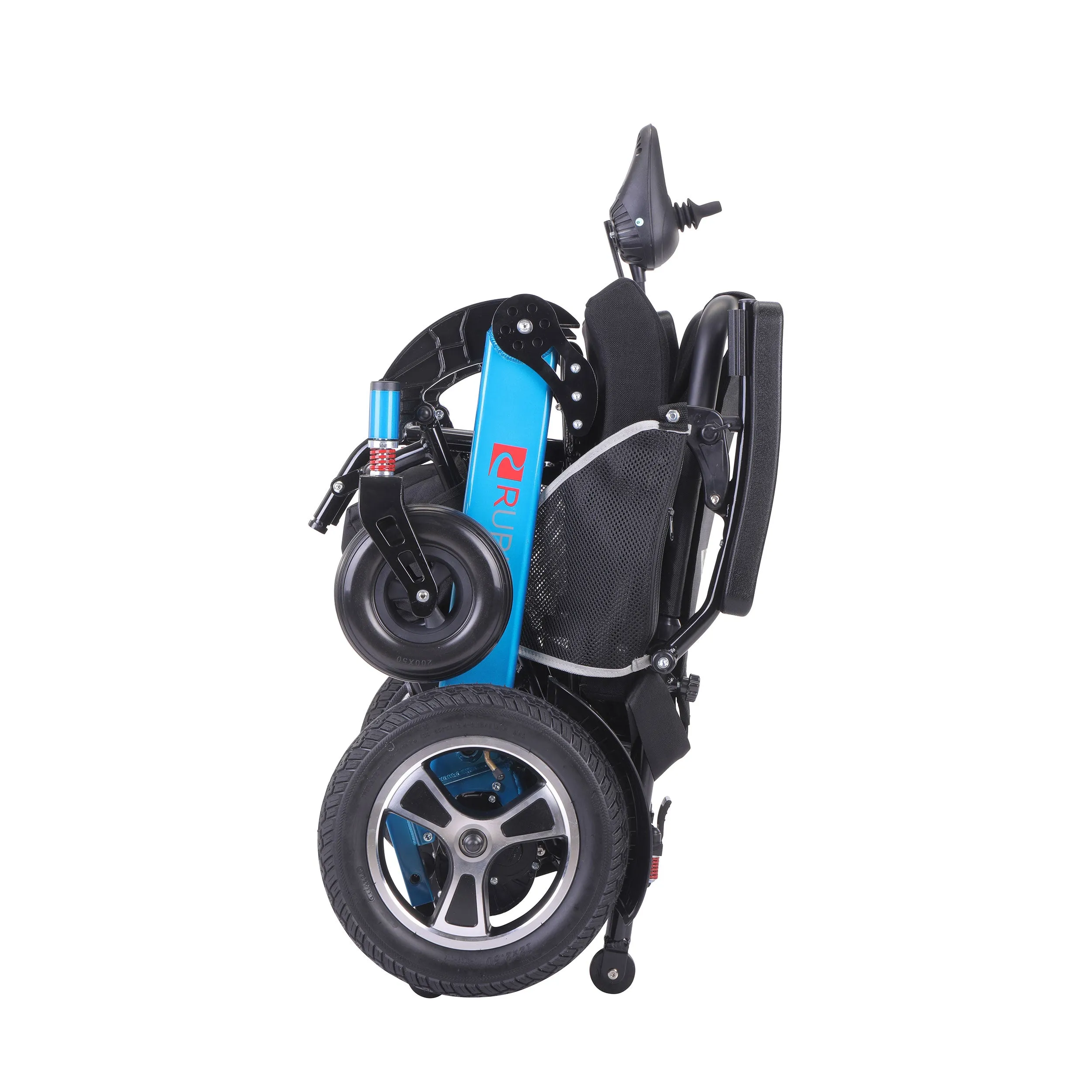 Rubicon DX14 - Longest Range Premium Electric Wheelchair for All-Terrain & Indoor Use | Foldable, Lightweight, Dual Motor Powered for Seniors